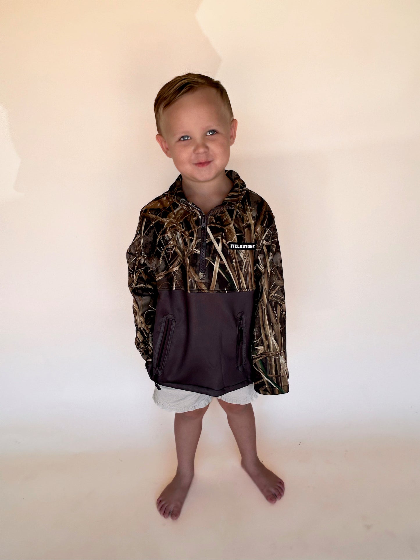 Youth Realtree Marshland Quarter Zip