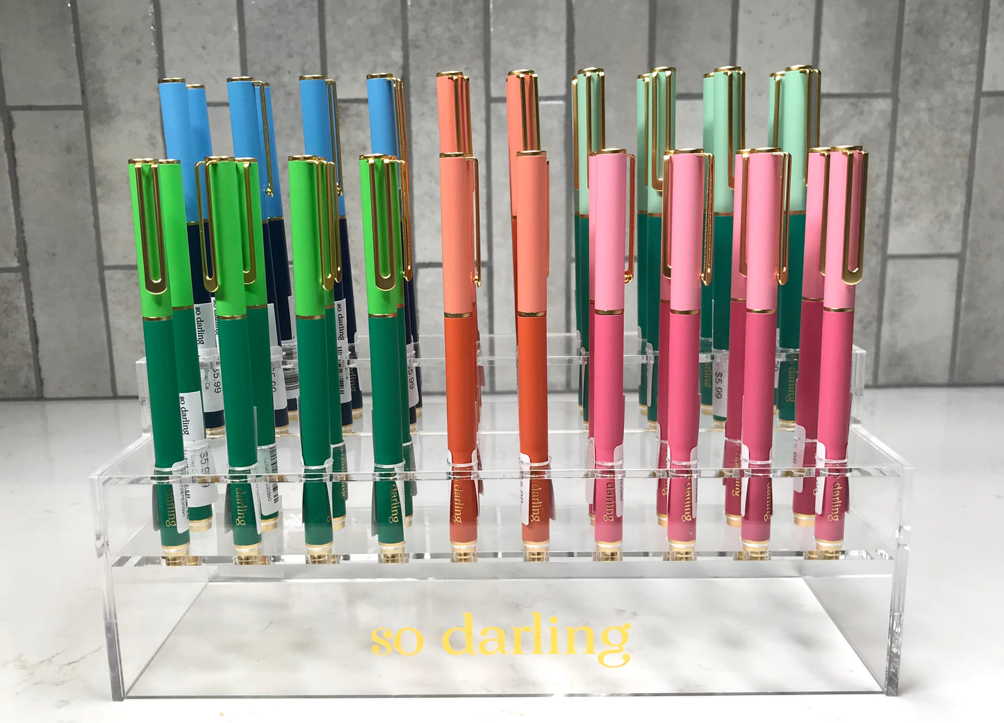 Snap Cap Colorblock Pen