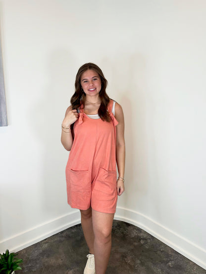 Weekend Brushed Ribbed Shortalls