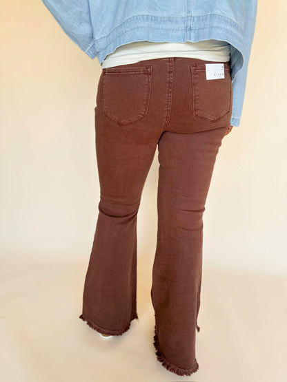Cynae High Rise Flare Pants