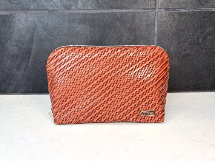 Rosewood Cognac Lola Makeup Bag