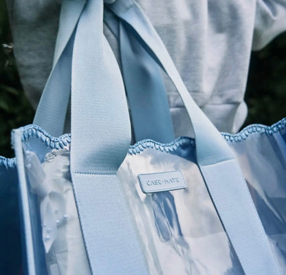 PREORDER Case-Mate Carolina Blue Crochet Wave Jelly Tote Bag