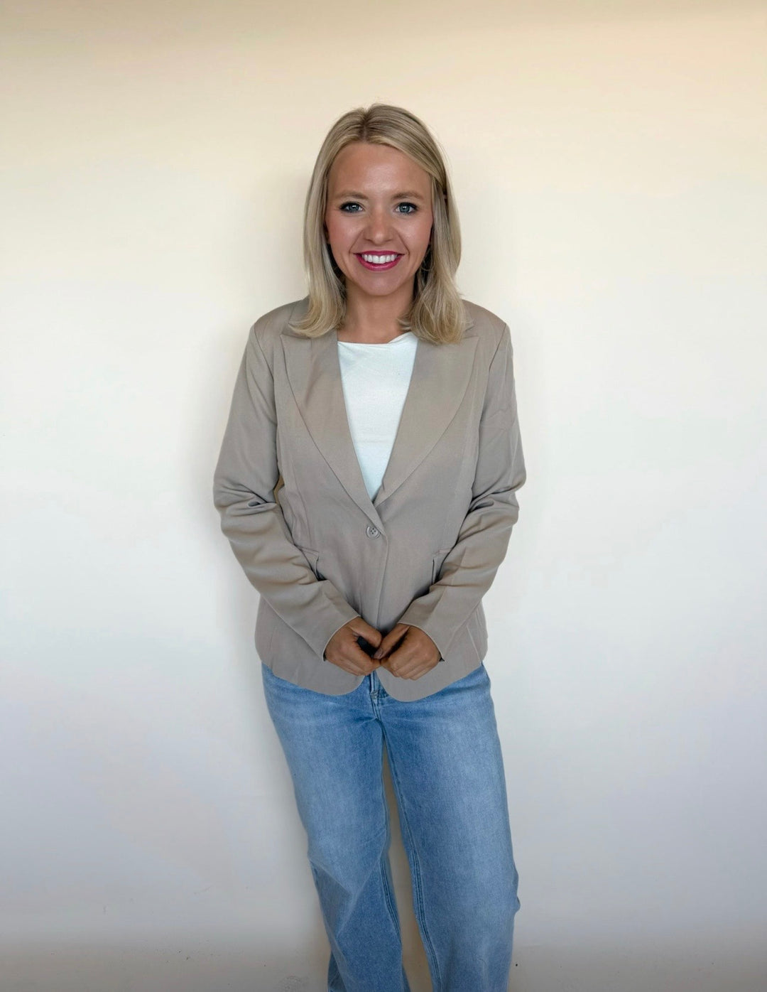 Juniper Single Button Blazer
