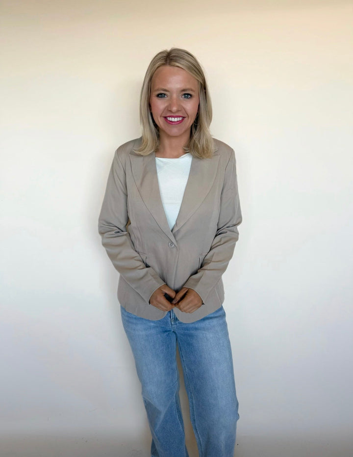 Juniper Single Button Blazer