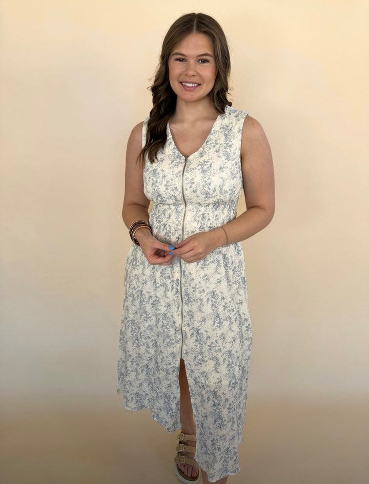 Sabrina Floral Gauze Dress