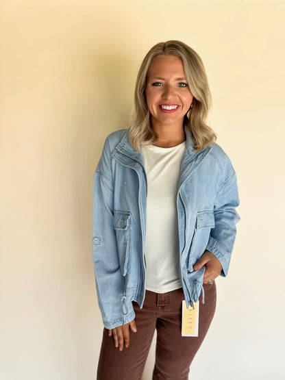 Briya Oversized Cargo Jacket