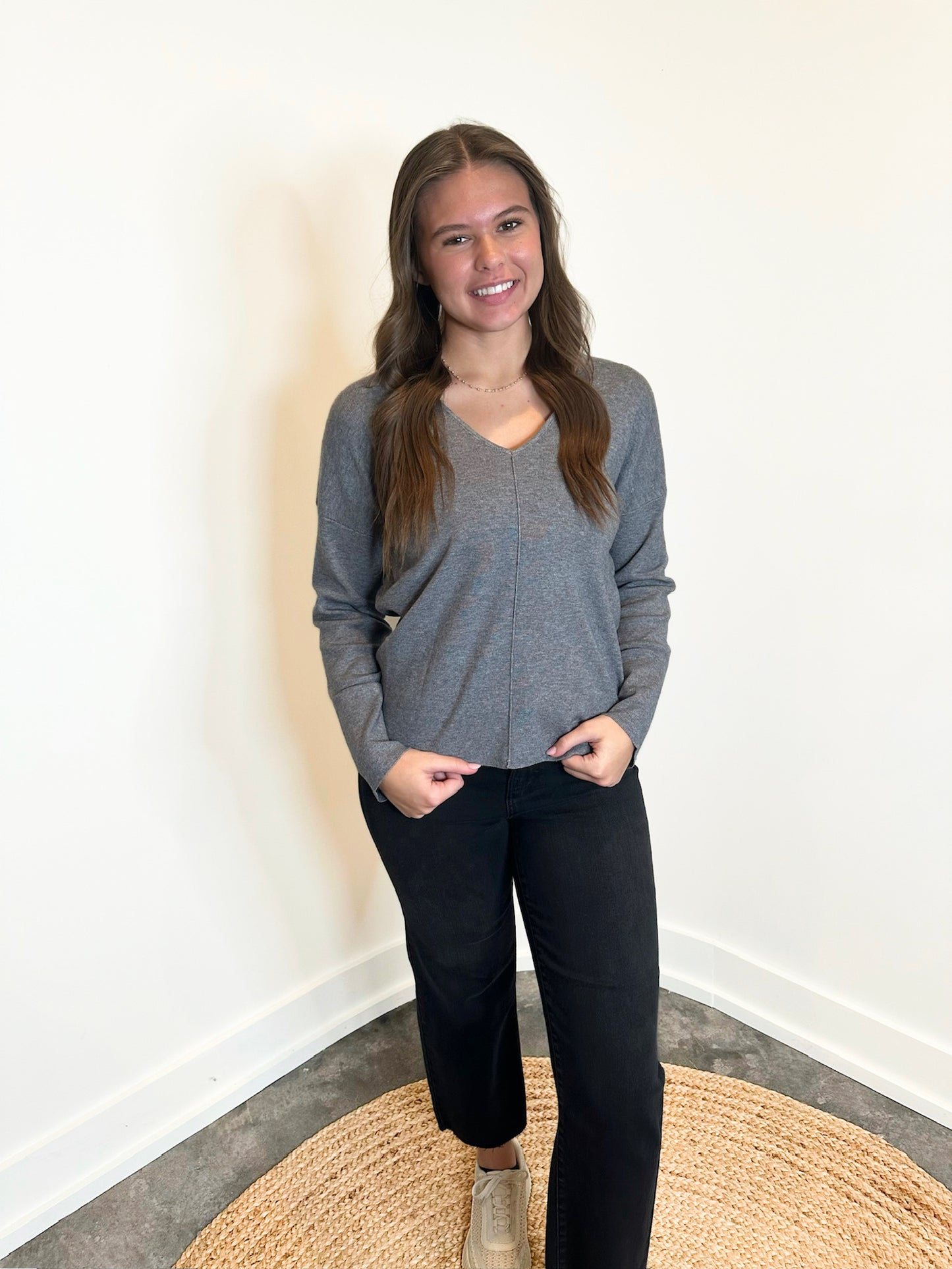 Myla Seam Knit Sweater