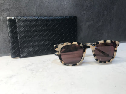 Woven Elegance Sunglass Holder