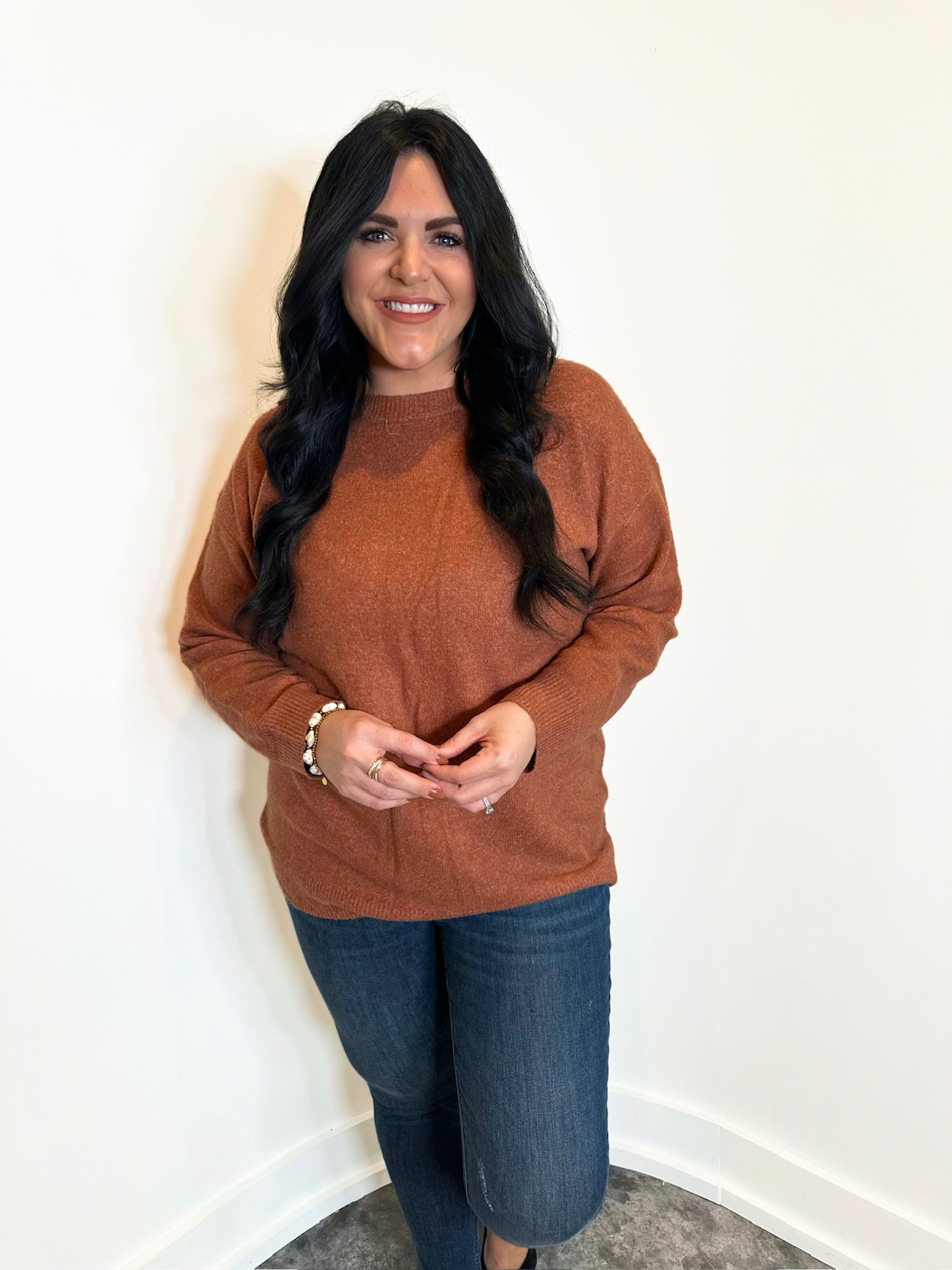 Angelique Bushed Soft Sweater