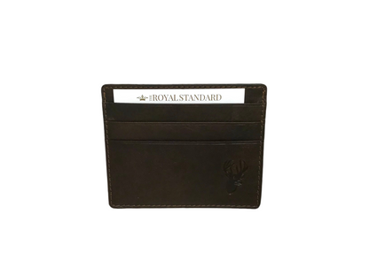 Leather Embossed Slim Wallet