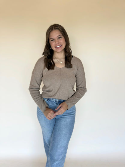 Myla Seam Knit Sweater