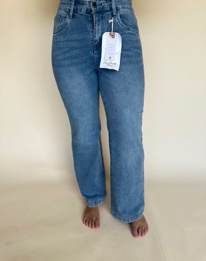 Everstretch Wide Leg Jeans