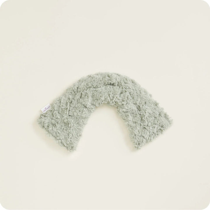 Warmies Neck Wrap in Curly Sage Green microwaveable lavender neck and shoulder wrap