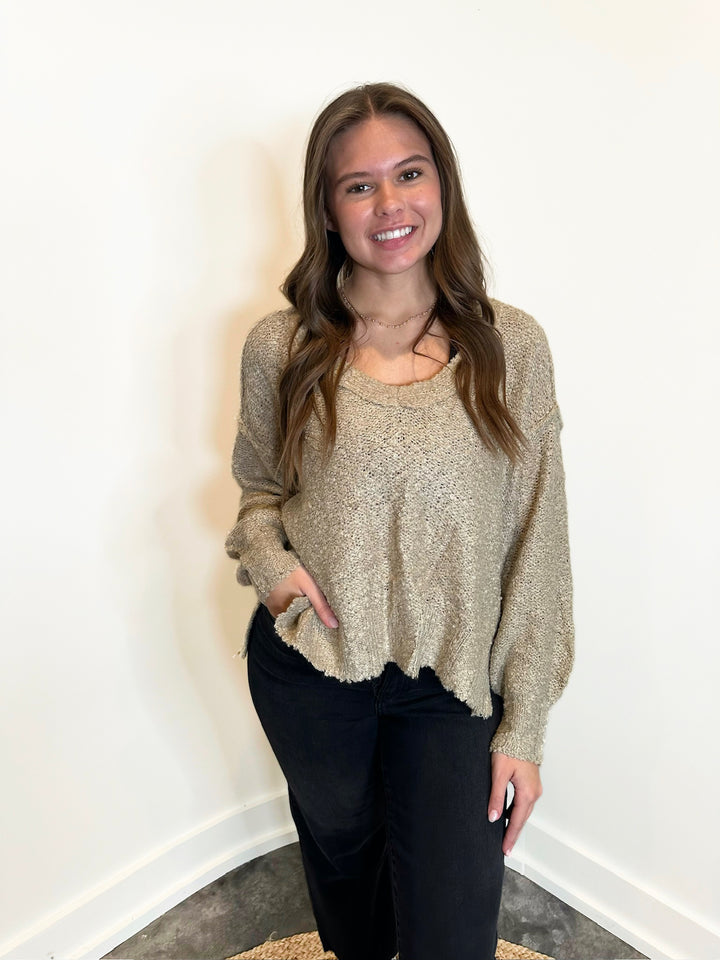 Ava V Neck Sweater