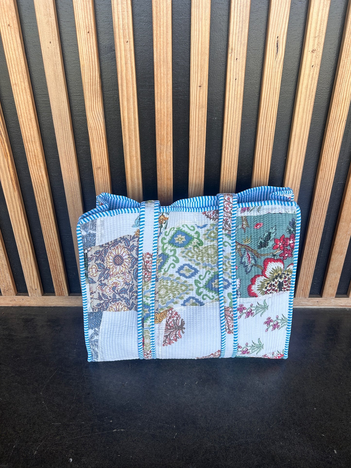 Large Quilted Tote Bag