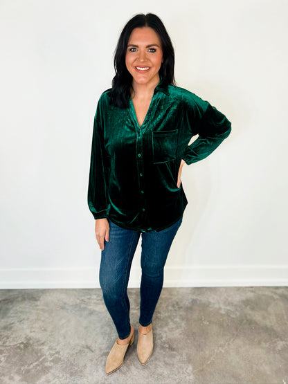 Iris Long Bubble Sleeves Top