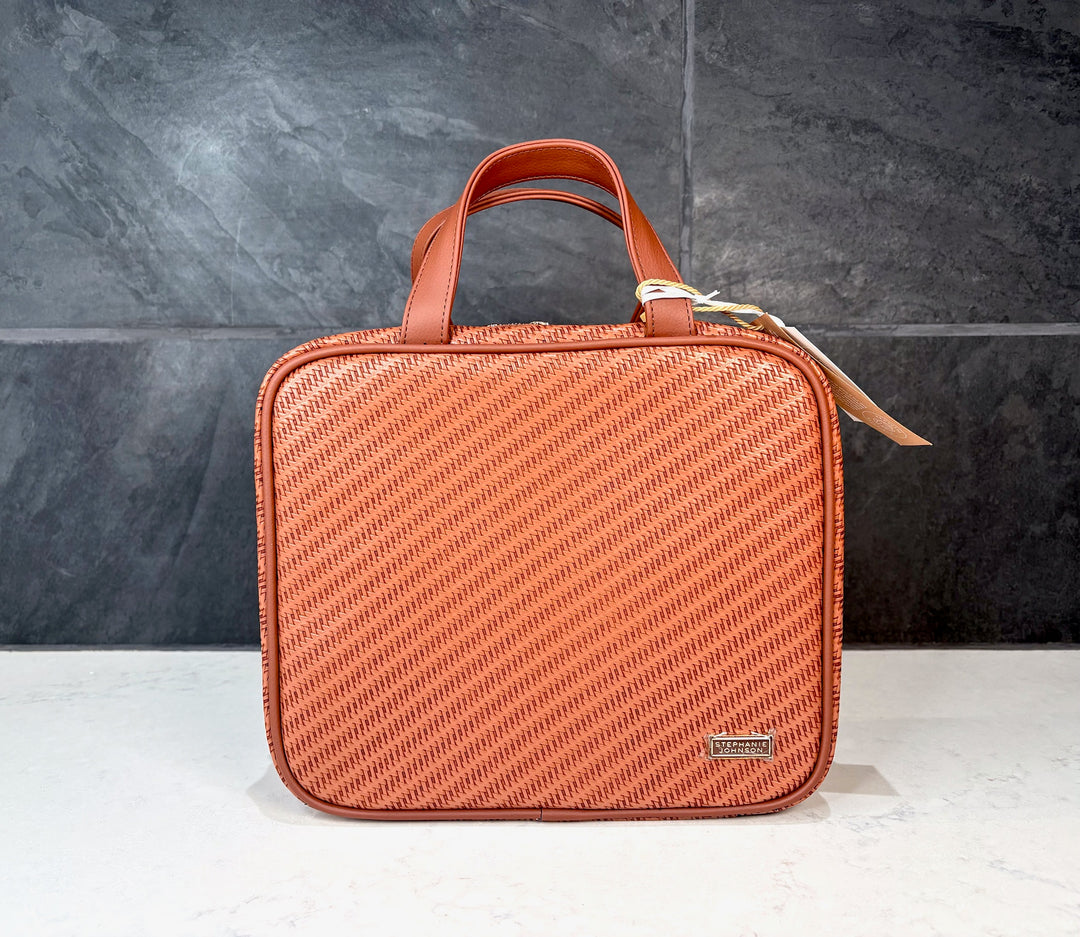 Rosewood Cognac Martha Large Briefcase