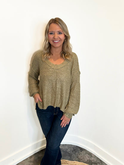 Ava V Neck Sweater