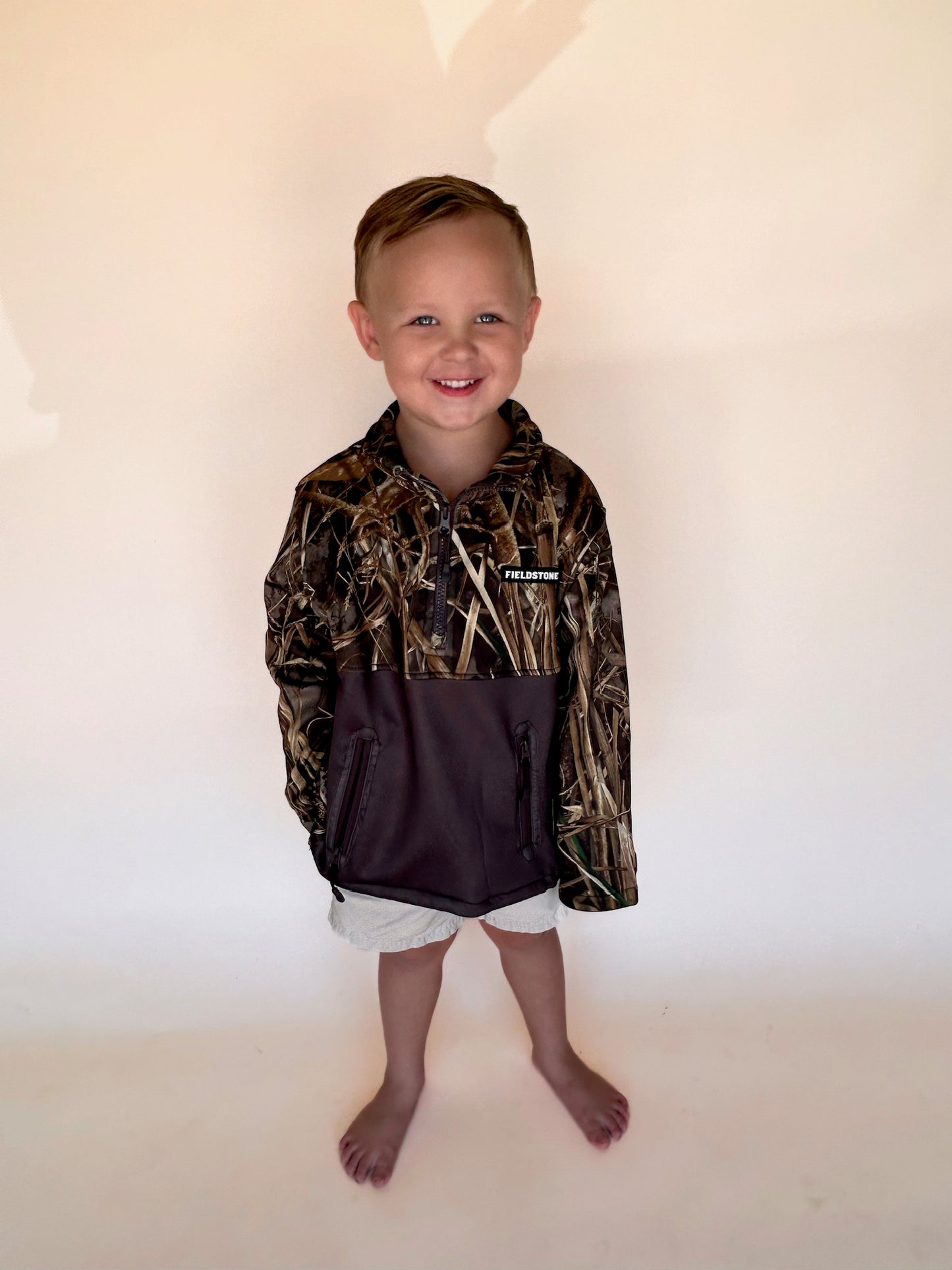 Youth Realtree Marshland Quarter Zip