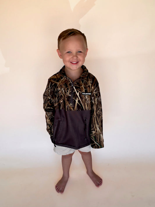 Youth Realtree Marshland Quarter Zip