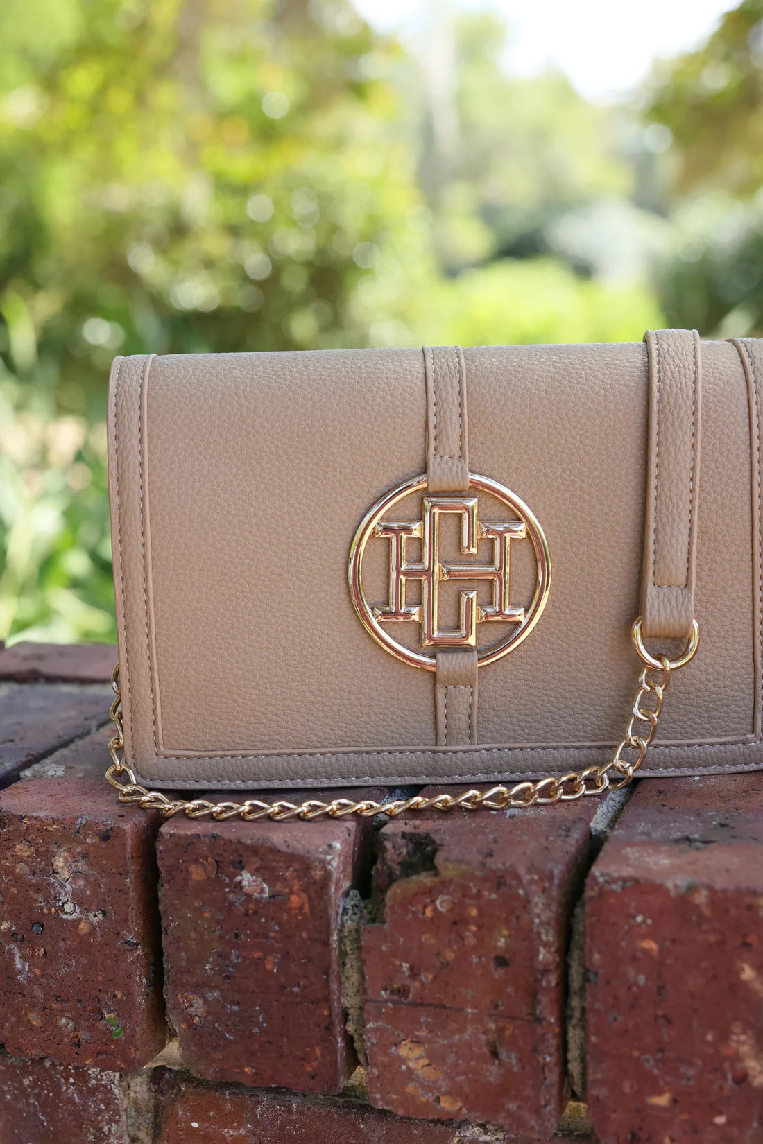 Cecilia Circle Logo Handbag