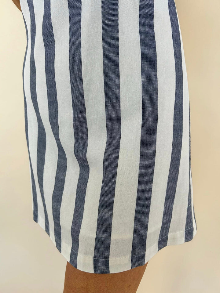 Harbor Stripe Mini Dress