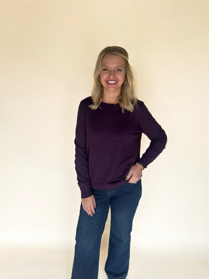 Lureva Boat Neck Sweater