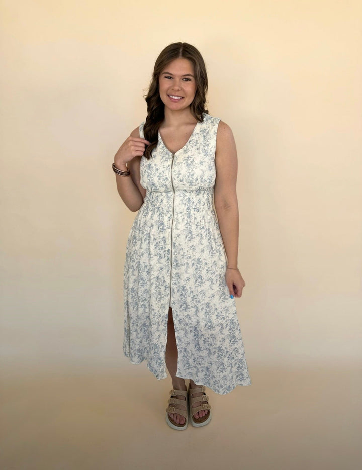 Sabrina Floral Gauze Dress