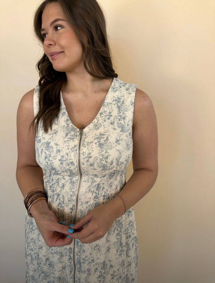 Sabrina Floral Gauze Dress