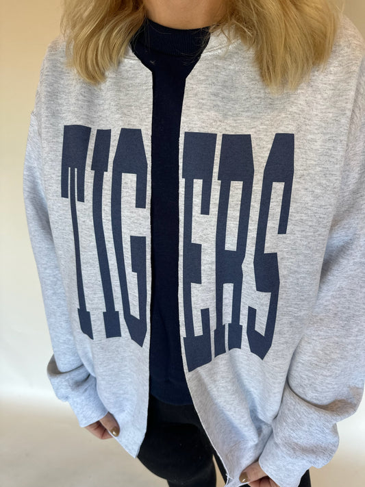 TIGERS Split Sweatshirt