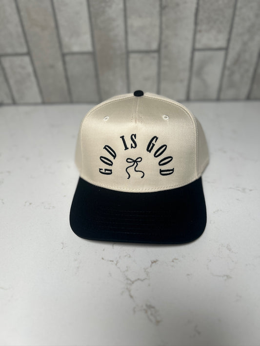 God Is Good Embroidered Hat