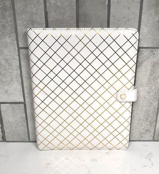 Gold Grid Folio - Large