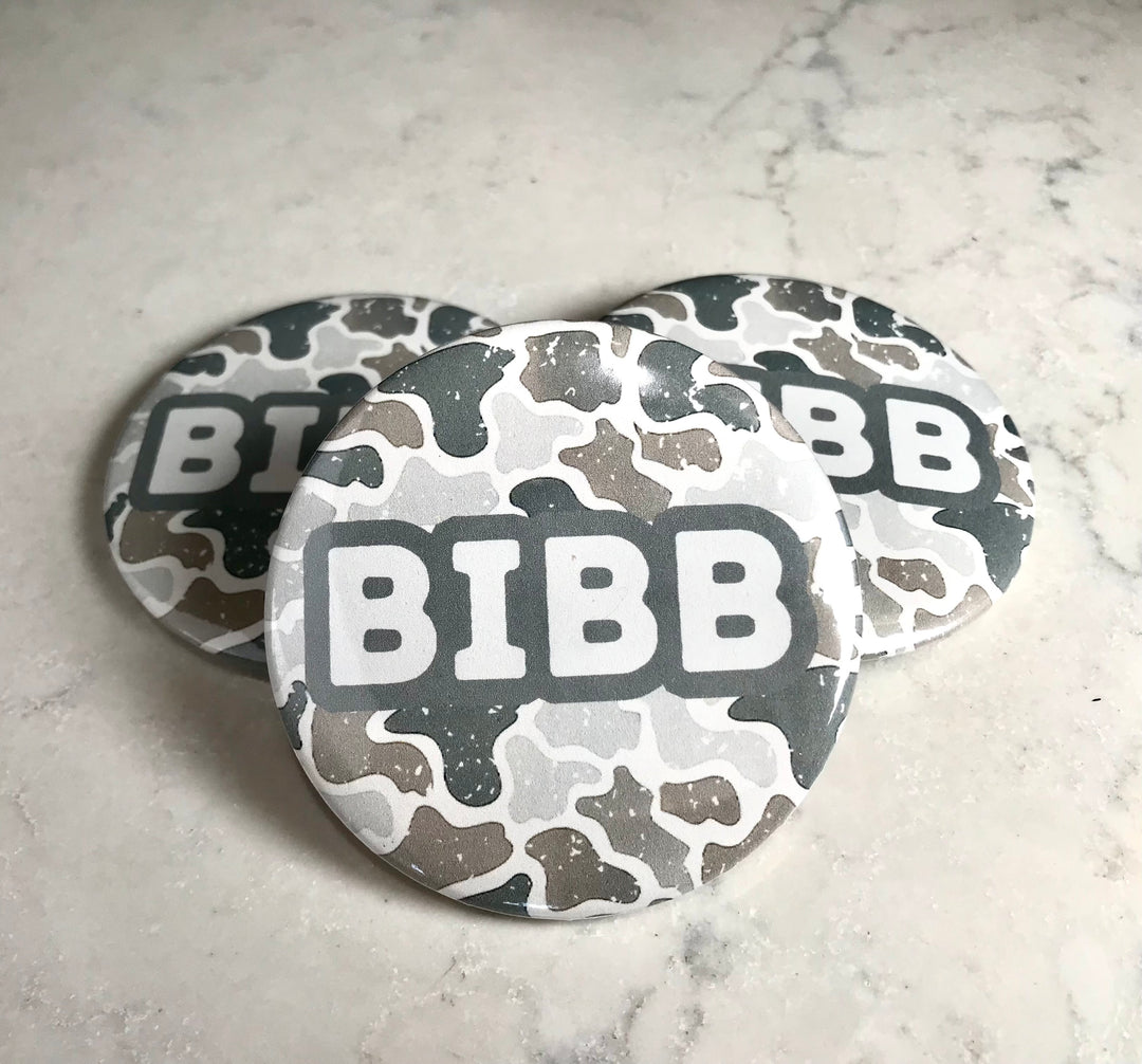 BIBB Camo Button