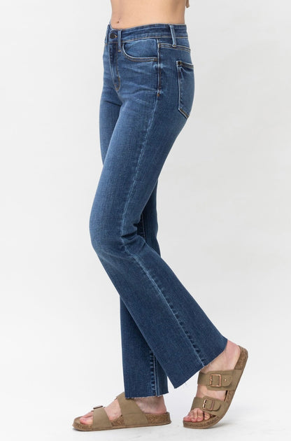 Caroline Mid Rise Bootcut Jean