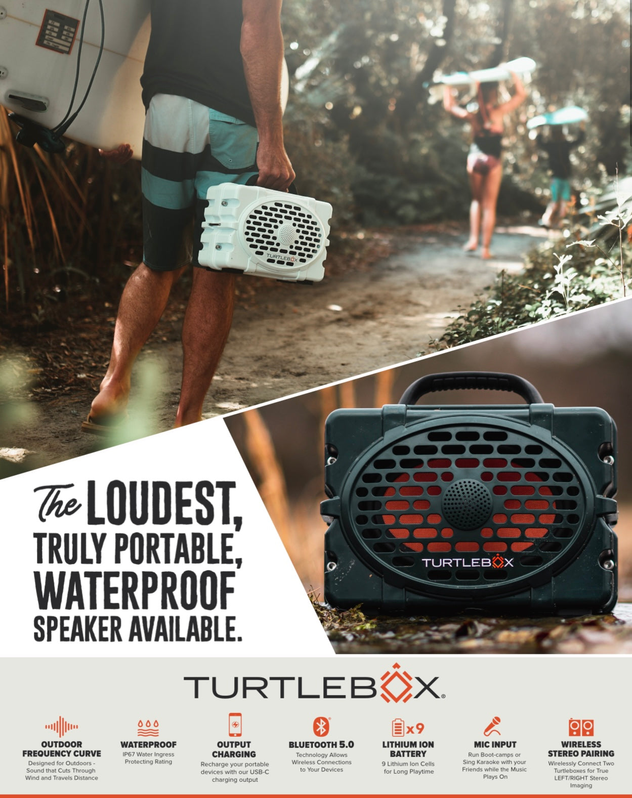 Gen 2 Turtlebox Outdoor Speaker