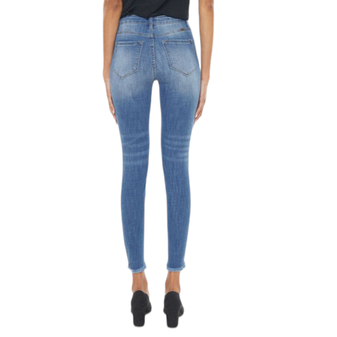 High Rise Ankle Skinny Jean