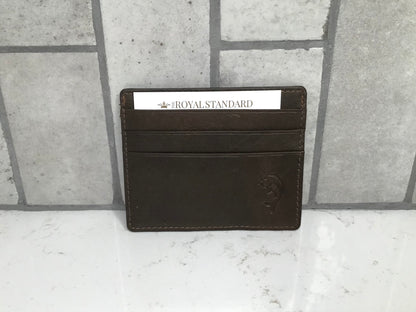 Leather Embossed Slim Wallet