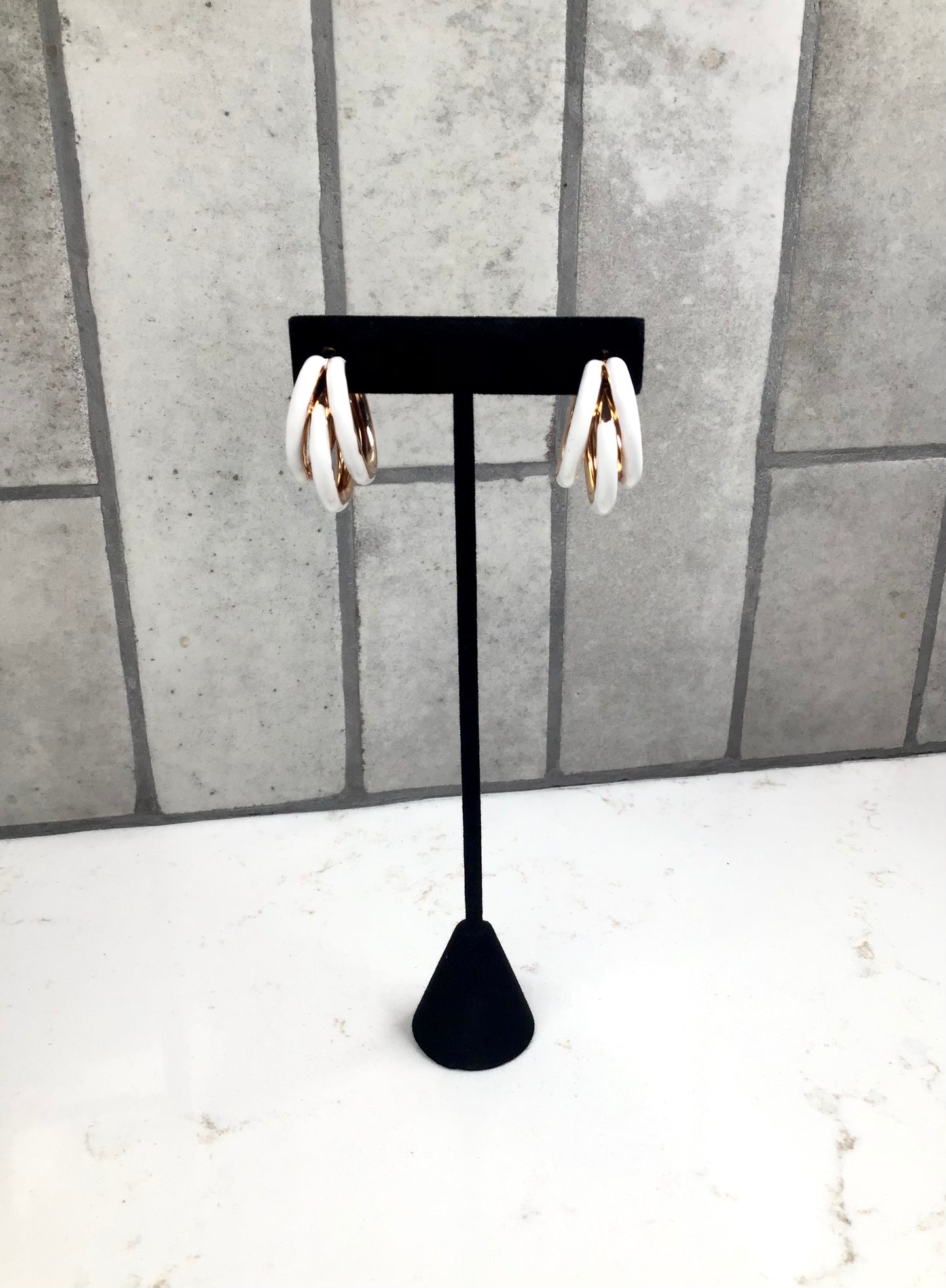 Petite Tri-Hoop Earrings