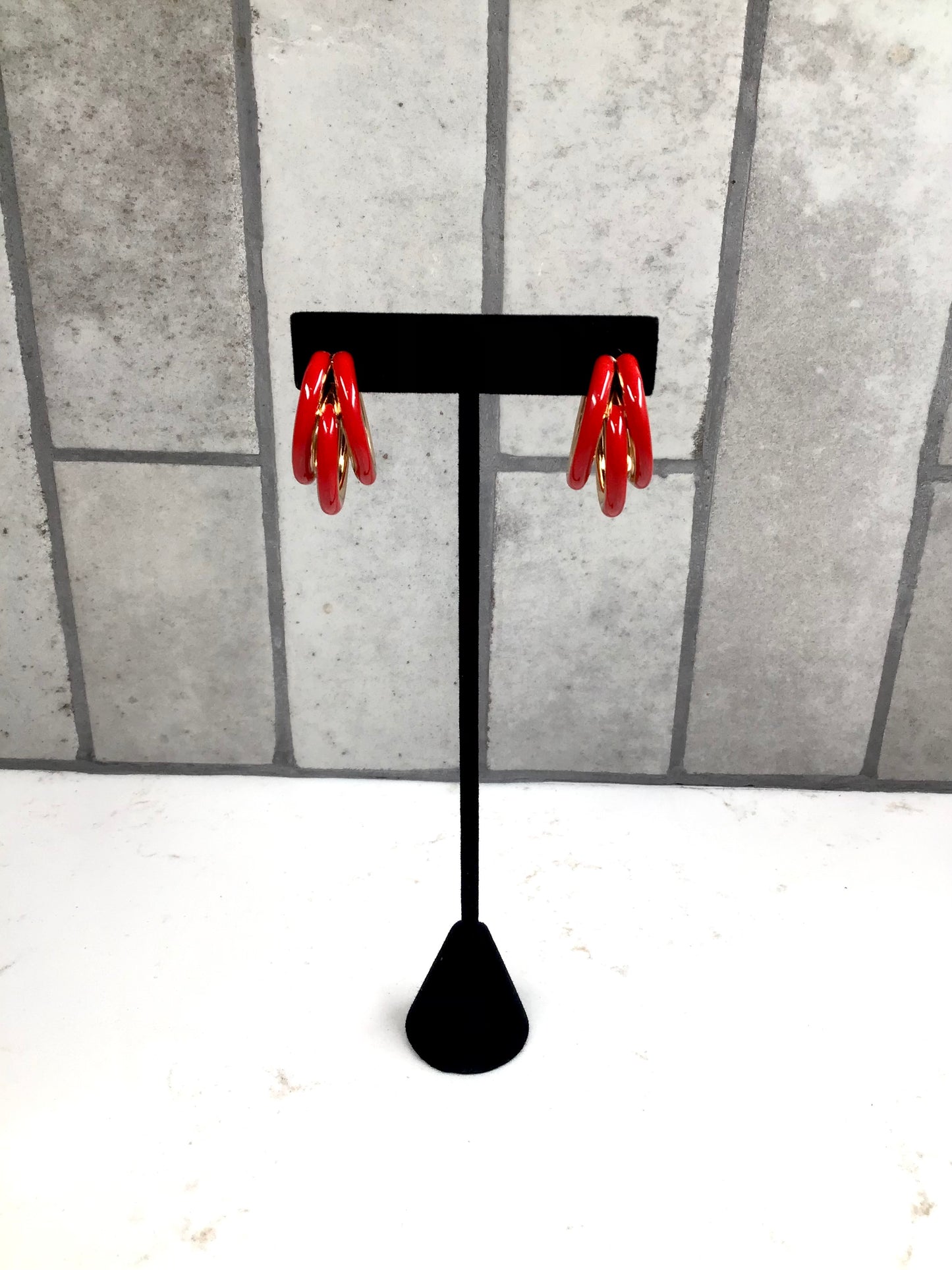 Petite Tri-Hoop Earrings