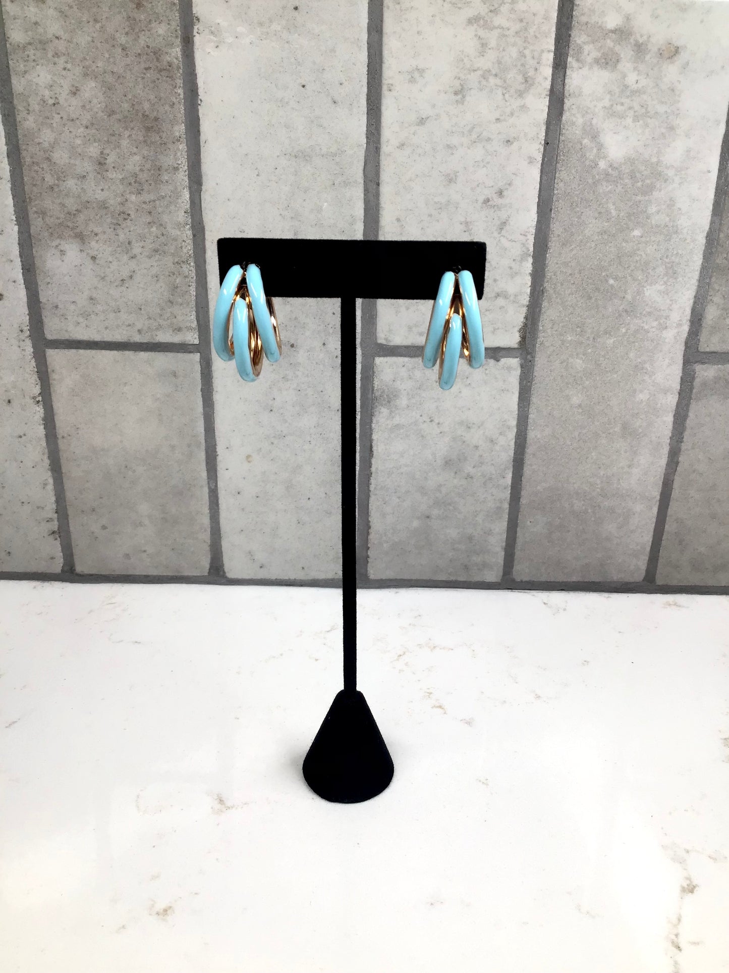 Petite Tri-Hoop Earrings