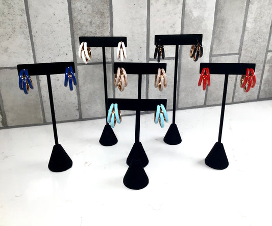 Petite Tri-Hoop Earrings