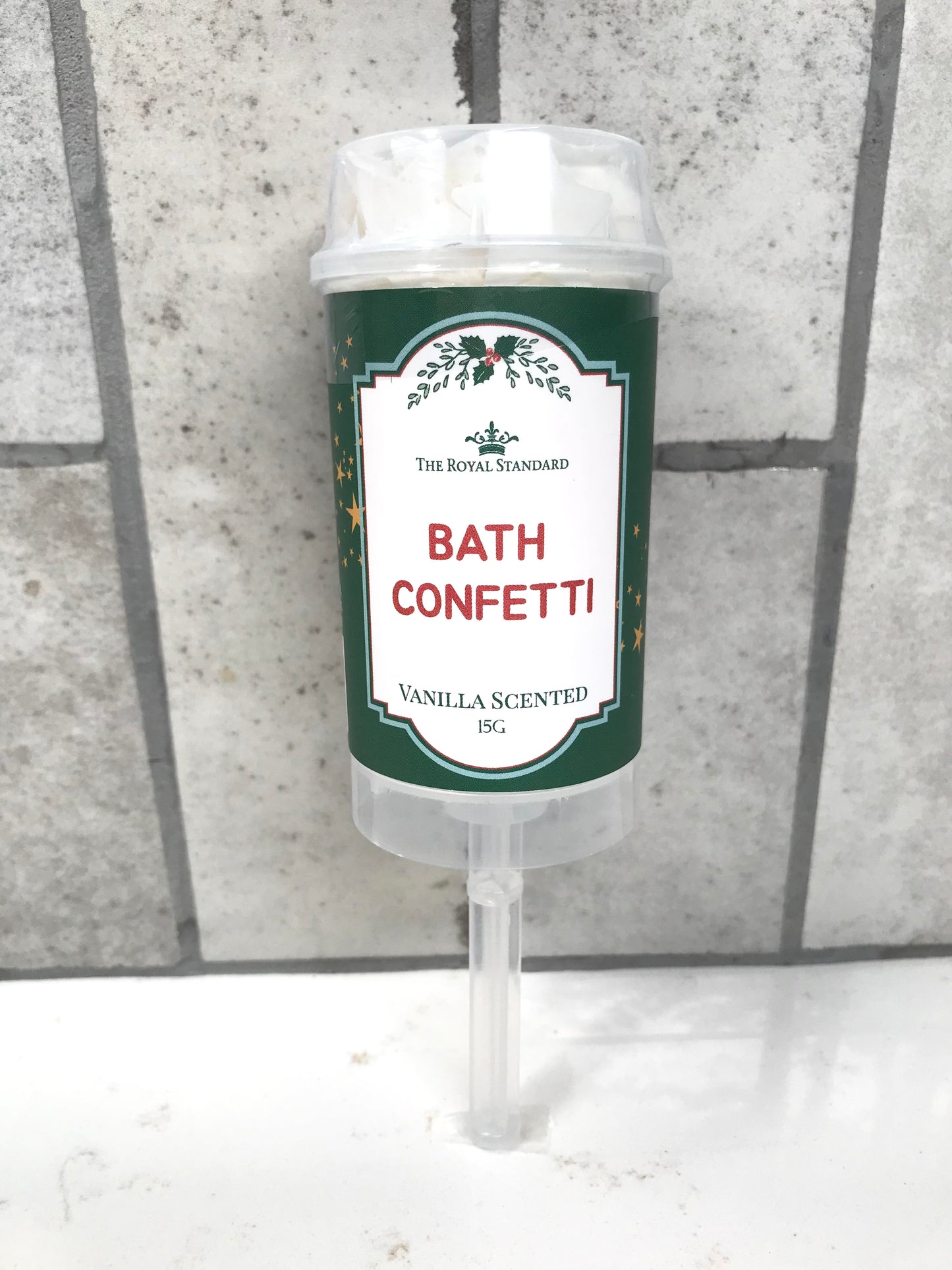 Christmas Confetti Poppers — Vanilla Scented