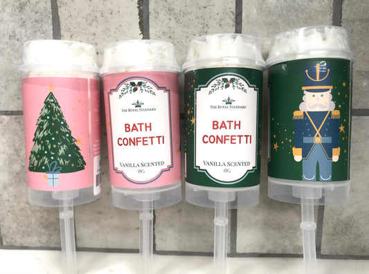 Christmas Confetti Poppers — Vanilla Scented