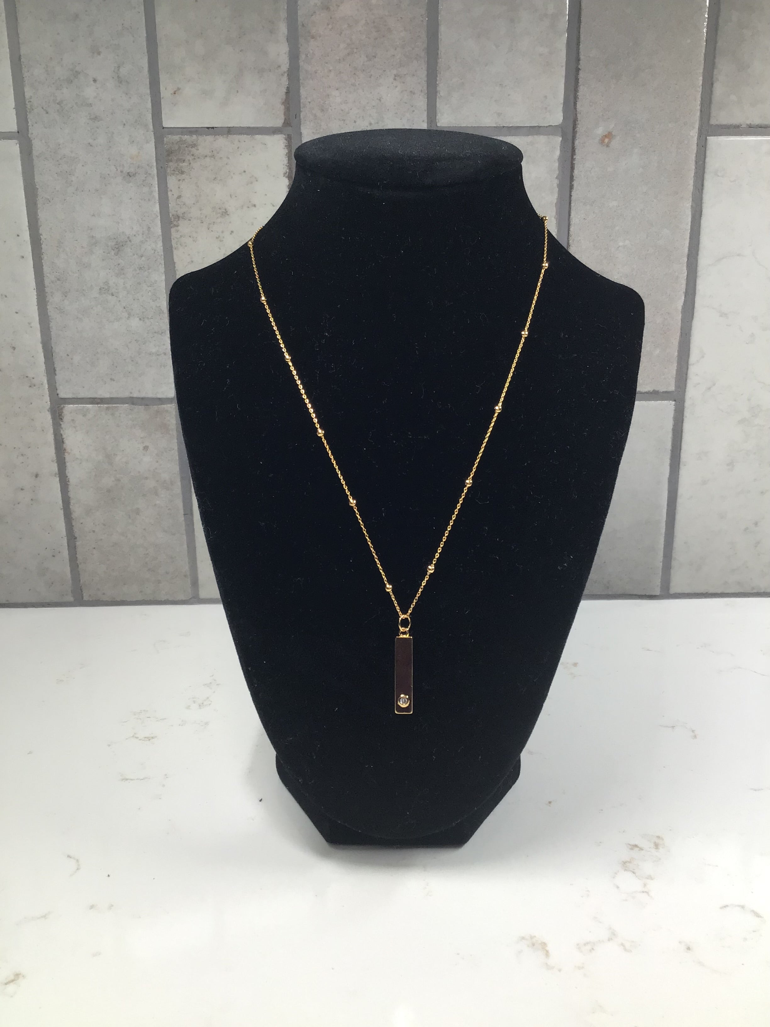 18k Gold Plated Paperclip Chain Necklace – Square 1 Boutique