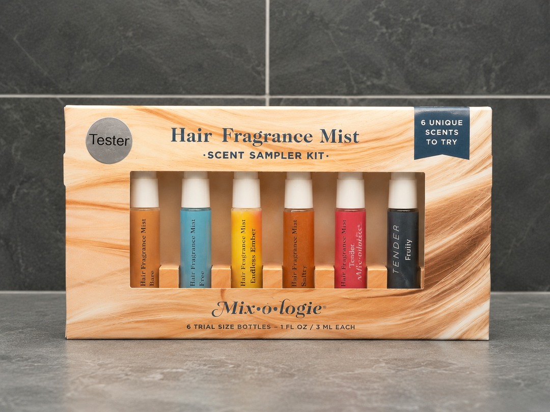 Mixologie Hair Fragrance Mist Sampler Kit | 6 Signature Hair Perfume Scents