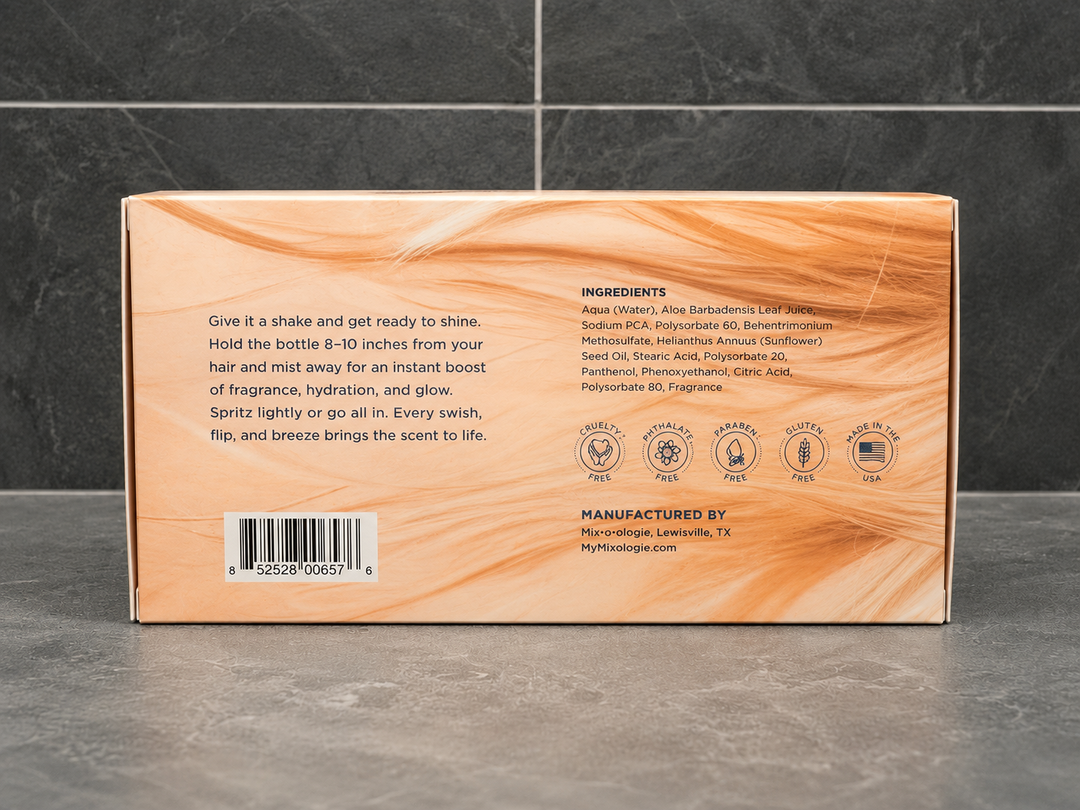 Mixologie Hair Fragrance Mist Sampler Kit | 6 Signature Hair Perfume Scents