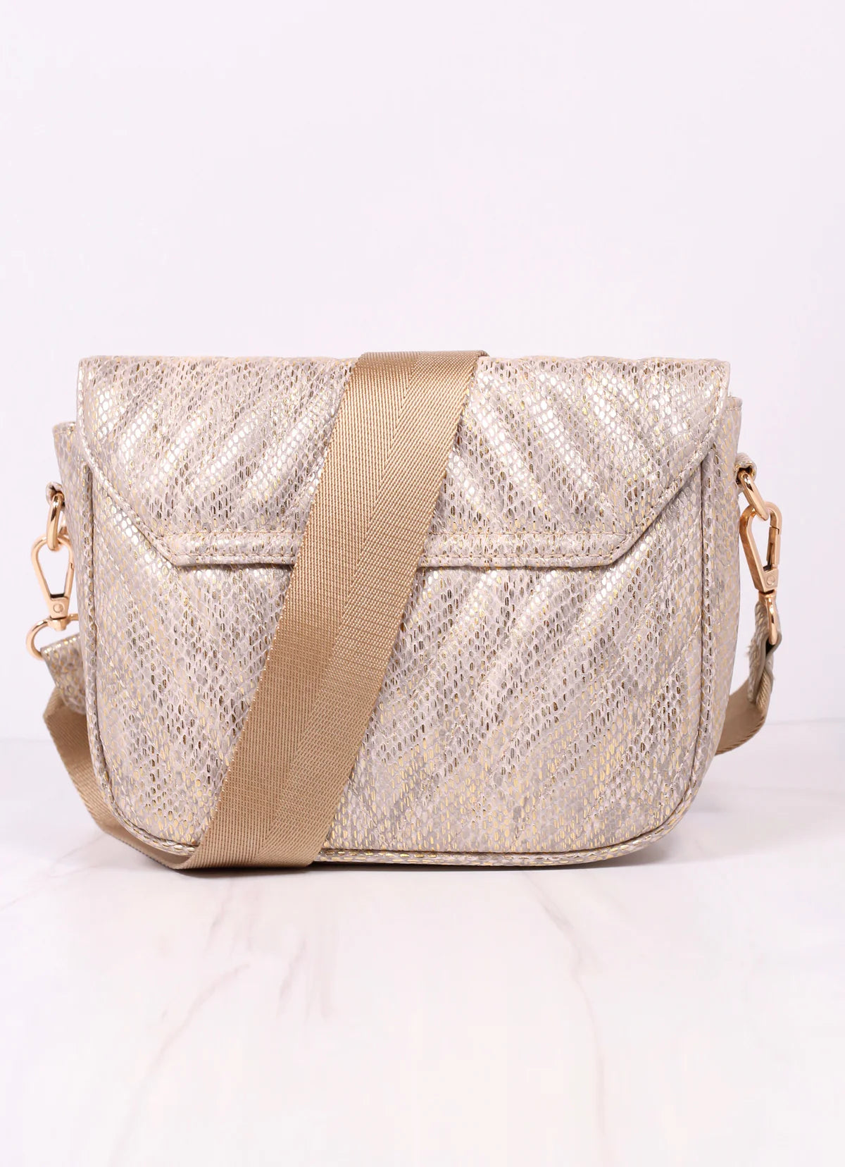 Angela Quilted Crossbody