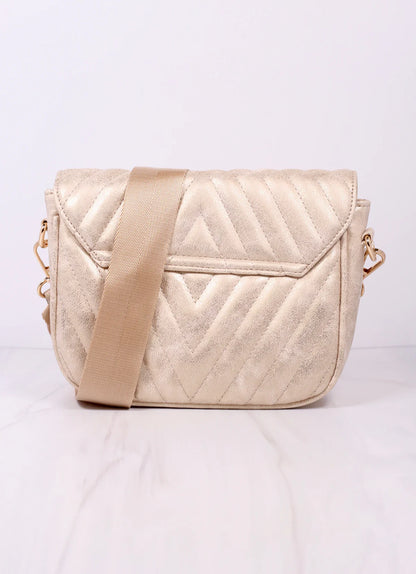 Angela Quilted Crossbody