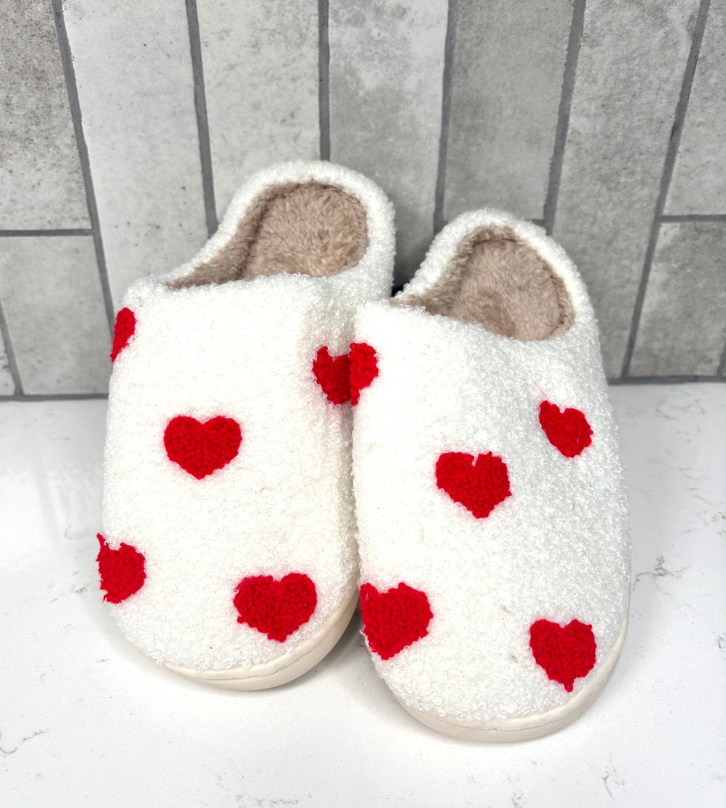 Repeat Red Heart Slippers