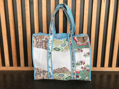 Large Quilted Tote Bag
